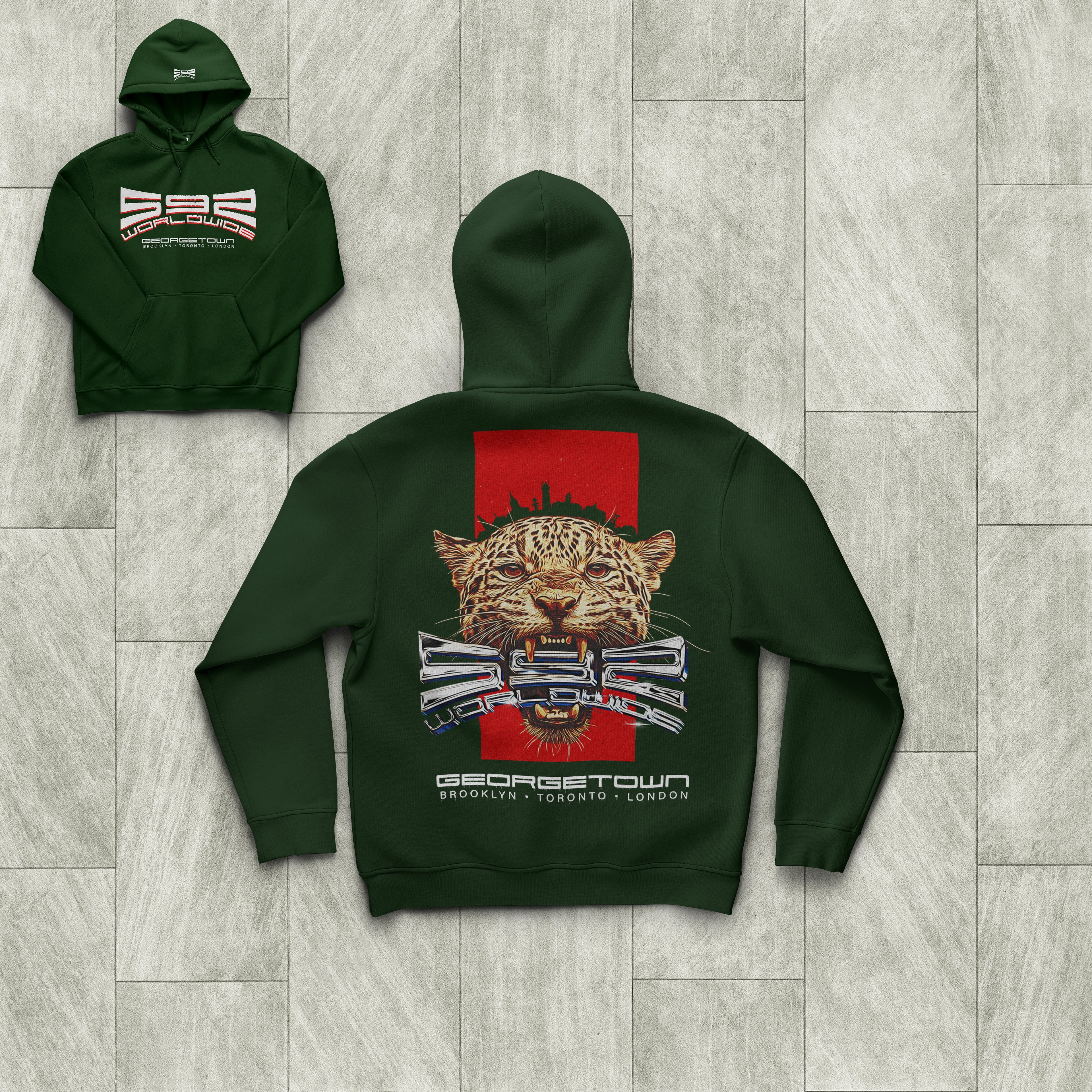 592 Worldwide - Jaguar Hoodie