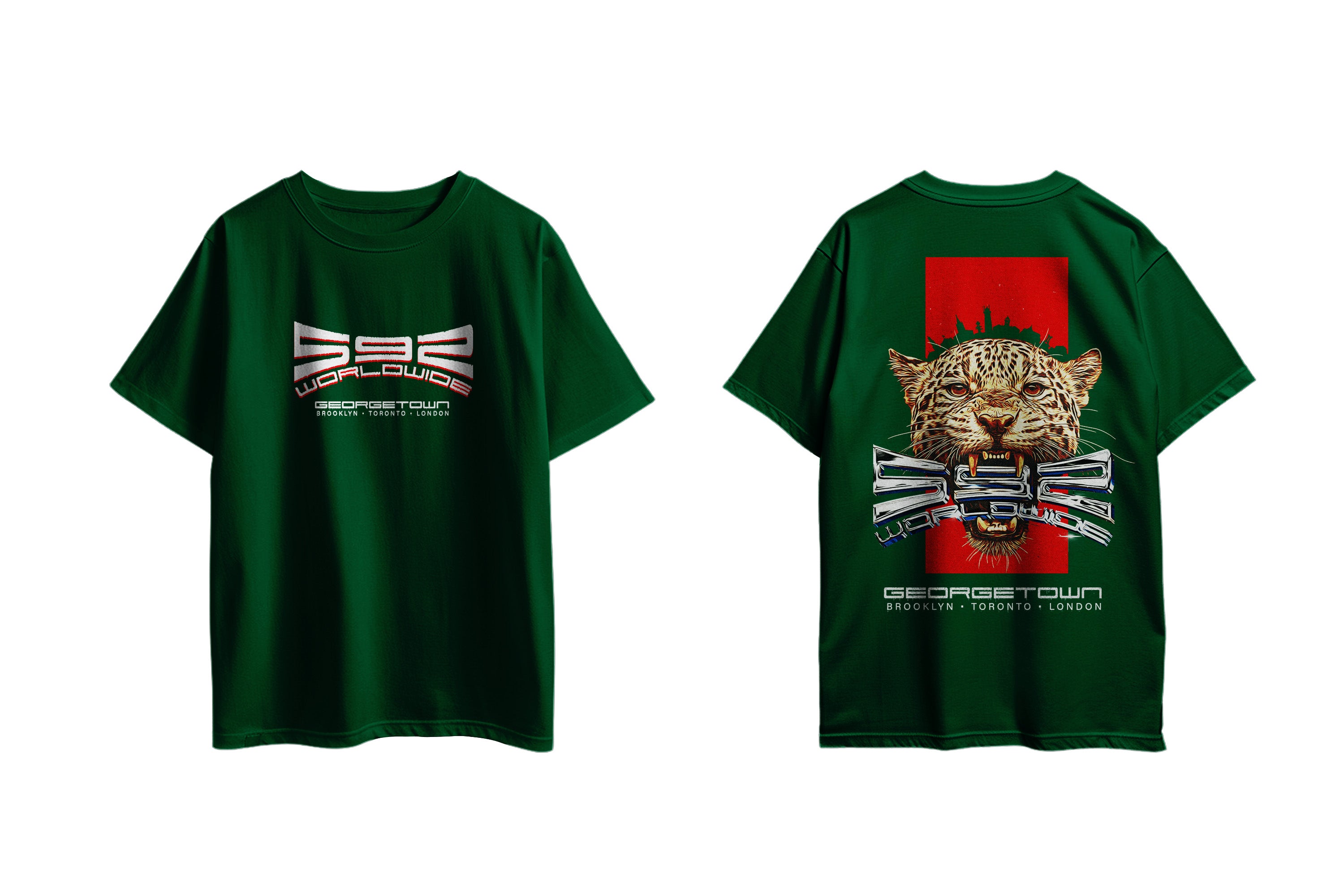 592 Worldwide - Jaguar Oversized T-Shirt